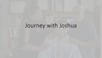 Journey with Joshua  Ice Breaker Lit  A. An adjective to describe something/someone that is