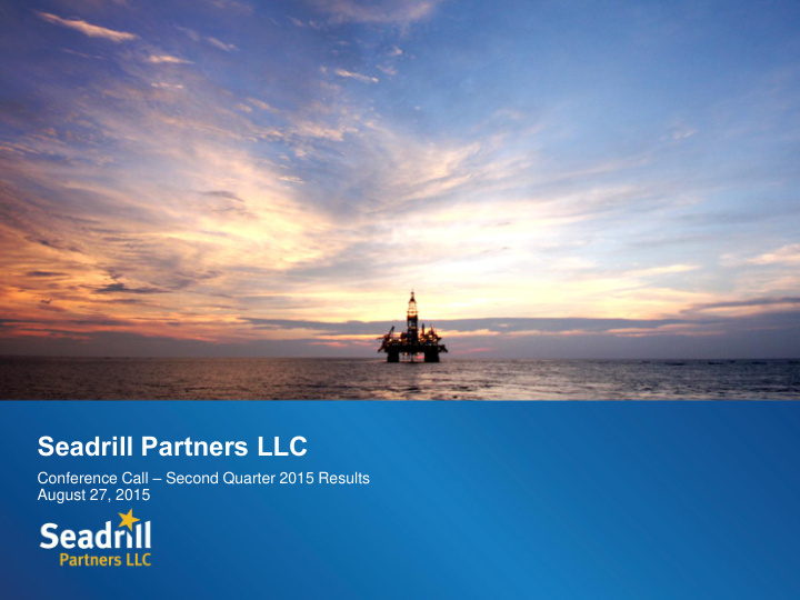 seadrill partners llc