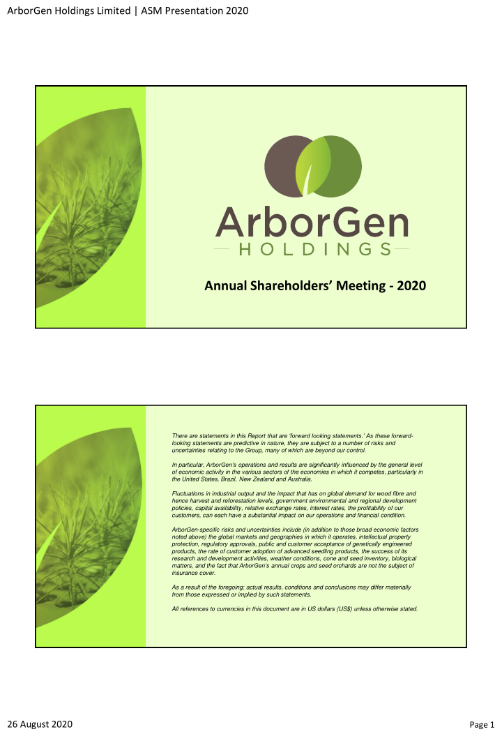 annual shareholders meeting 2020