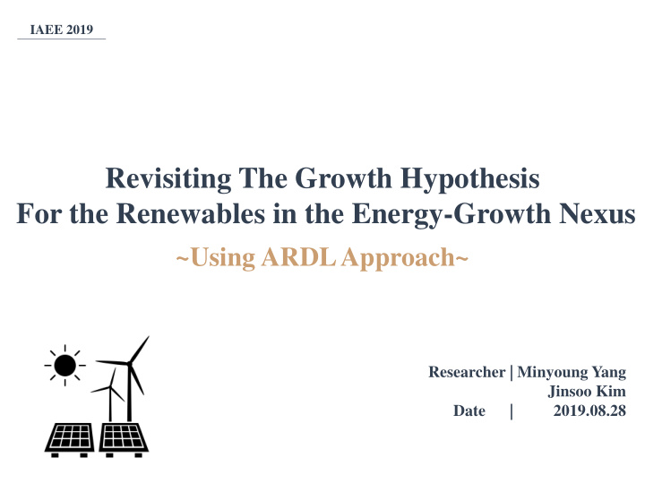 revisiting the growth hypothesis for the renewables in