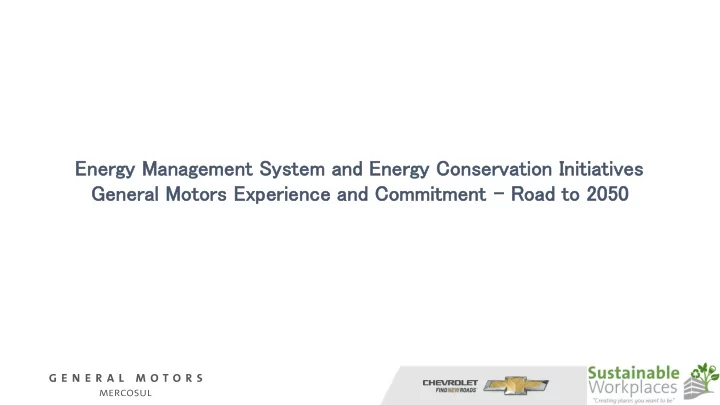 energy gy manage gement syst stem and energy gy con onse