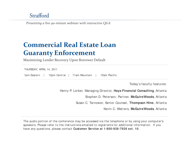 commercial real estate loan commercial real estate loan