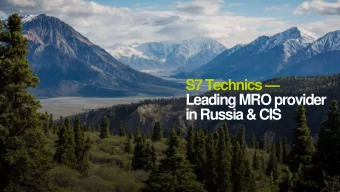 in Russia &amp; CIS  New aircraft types Embraer E170 and Airbus A320neo  2017  Key event stages