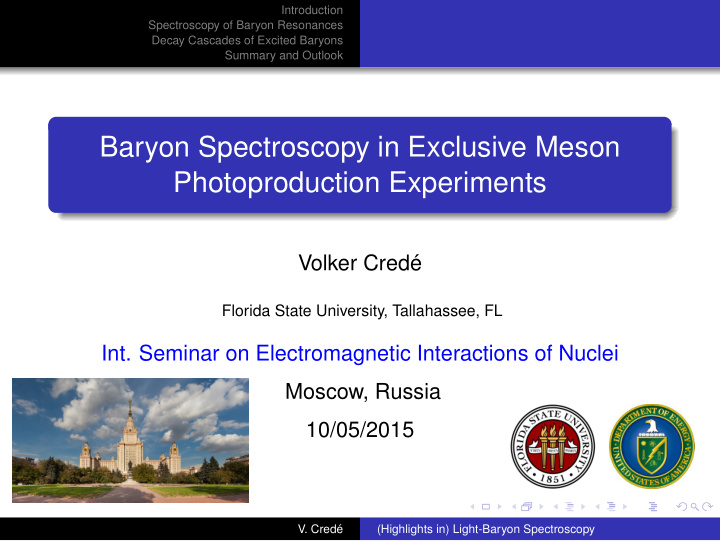 baryon spectroscopy in exclusive meson photoproduction