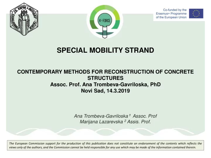 special mobility strand