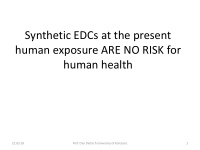 synthetic edcs at the present