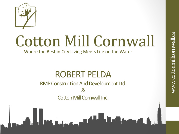 cotton mill cornwall