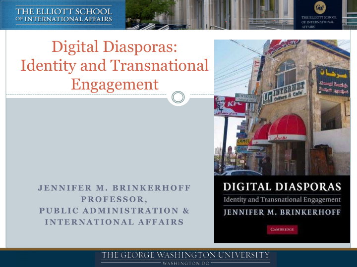 digital diasporas identity and transnational engagement