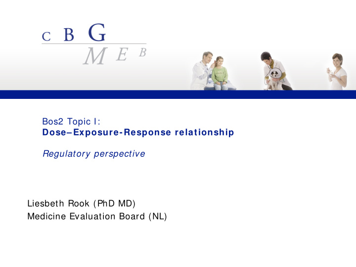 bos2 topic i dose exposure response relationship
