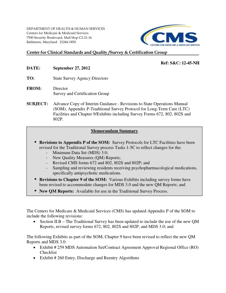 page 2 state survey agency directors exhibit 261 privacy