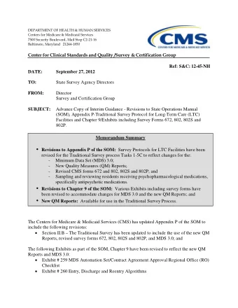 Page 2  State Survey Agency Directors  Exhibit # 261 Privacy Act Statement  Exhibit # 262