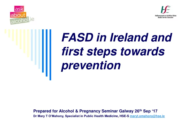first steps towards