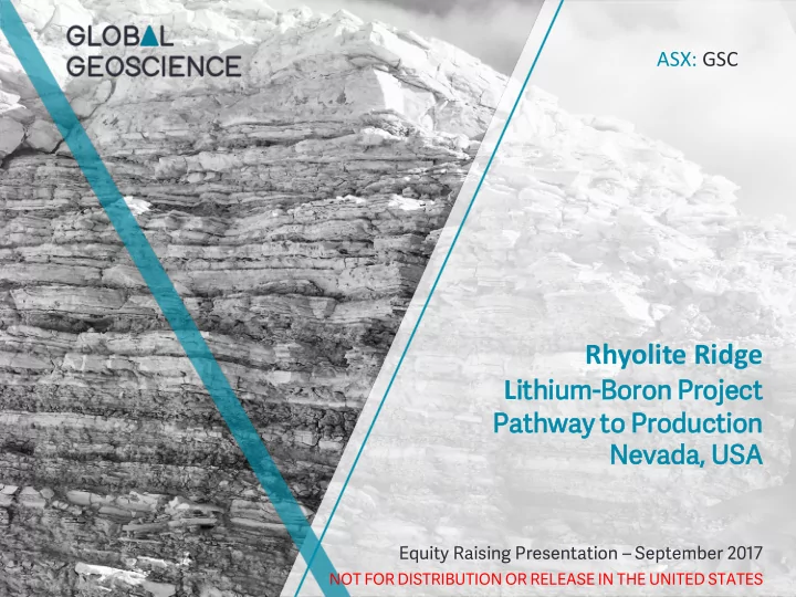rhyolite ridge