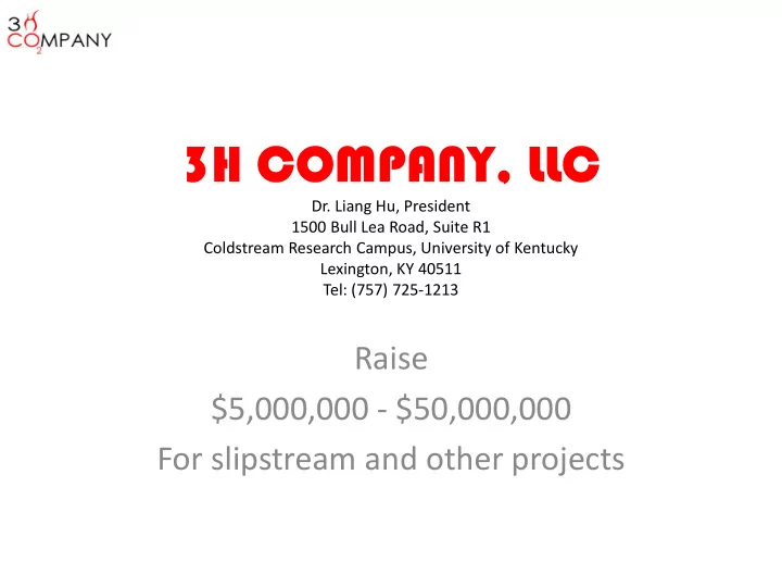3h company llc