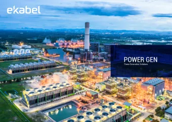 POWER GEN  Power Generation Solutions  Power Generation Solutions  Currently the demand for