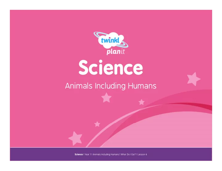 science success criteria aim