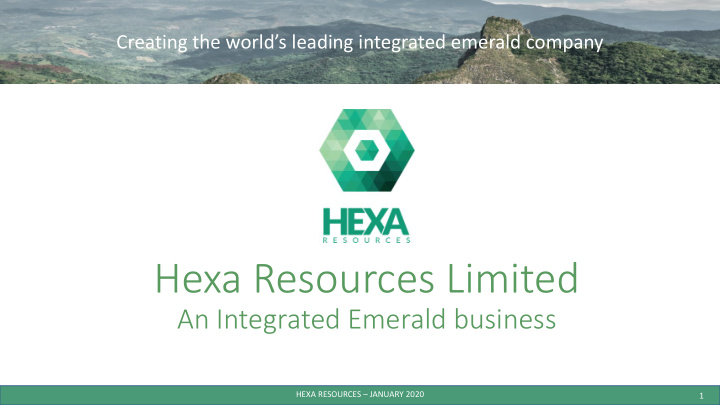 hexa resources limited