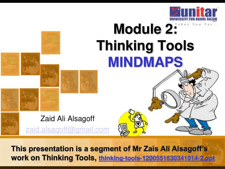 module 2 thinking tools mindmaps