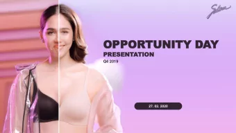 OPPOR  OPPORTUNIT  TUNITY  Y DAY  Y  PRE  PRESE  SENT  NTATION  TION  Q4 2019  27. 02. 2020  AGEN