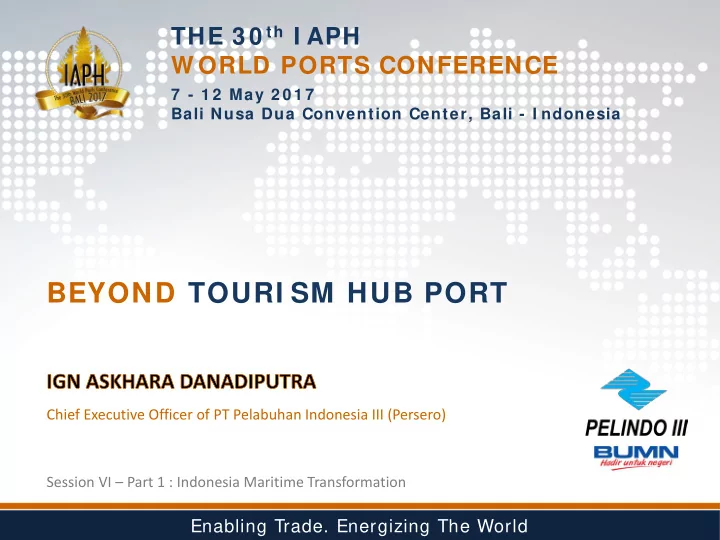 beyond touri sm hub port