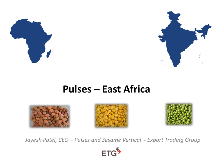 pulses east africa