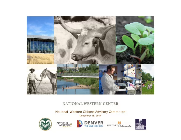 national western citizens advisory committee