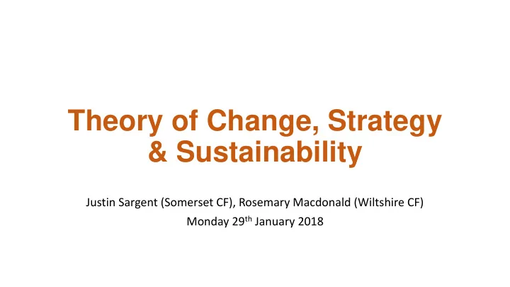 sustainability