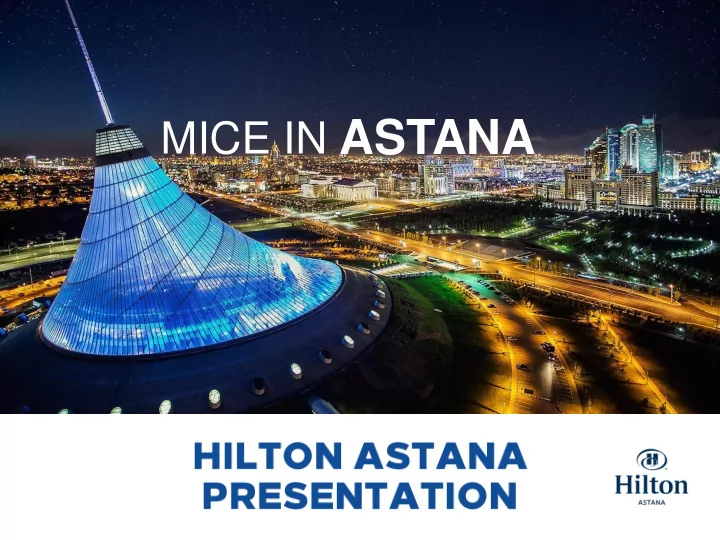 mice in astana