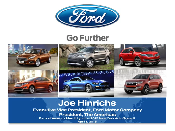 joe hinrichs