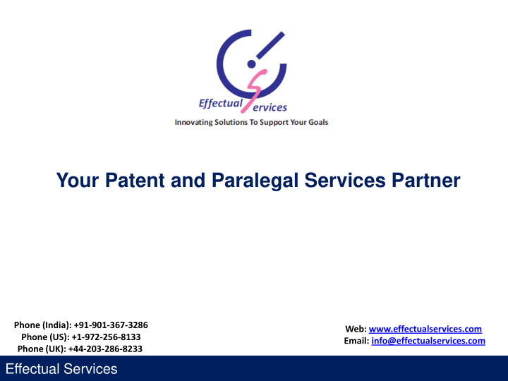 your patent and paralegal services partner