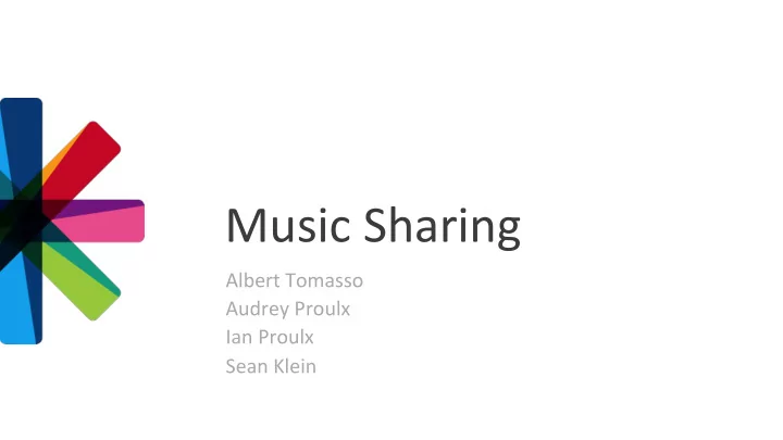 music sharing