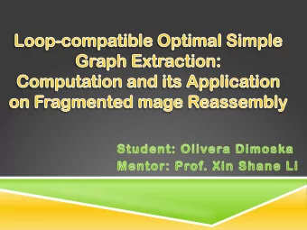Identify potential  adjacent fragments  and computer their  alignments based  on color/texture