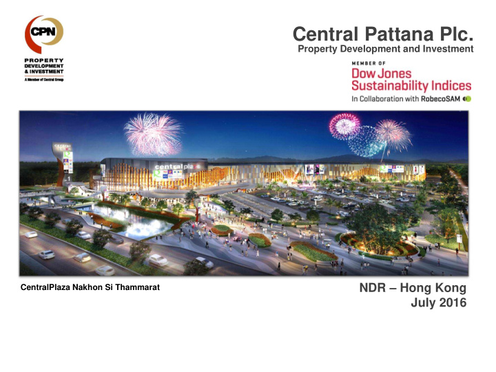 central pattana plc