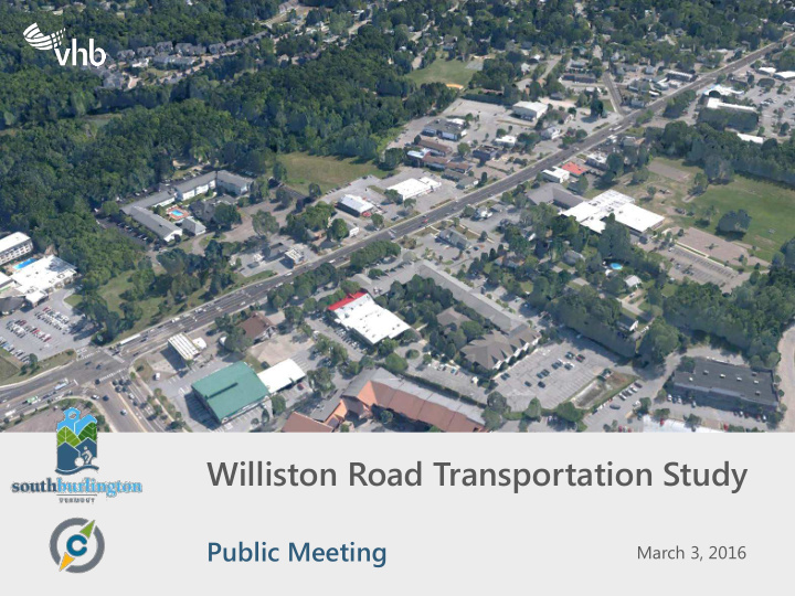 williston road transportation study