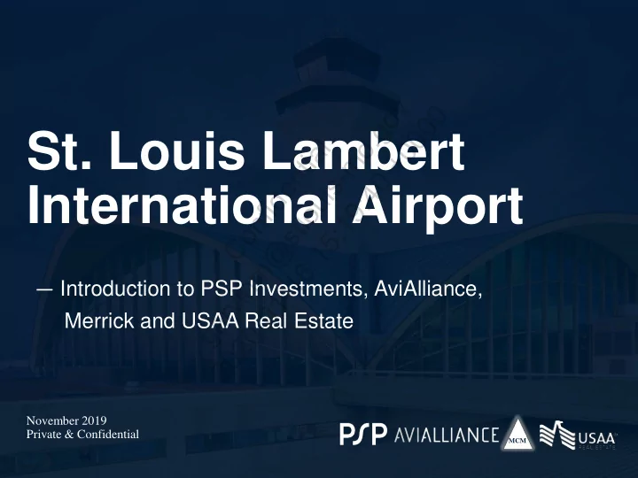 st louis lambert
