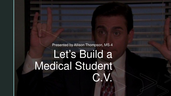 let s build a medical student c v