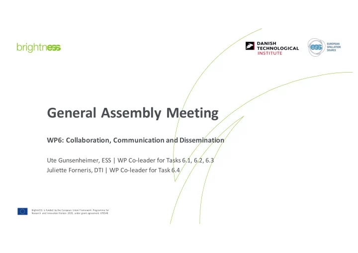 general assembly meeting
