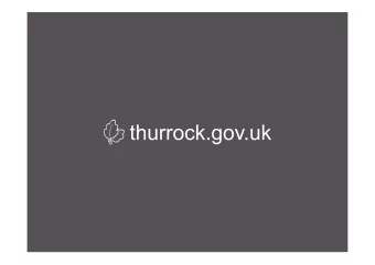 Understanding the  potential health impact of  the proposed Lower  Thames Crossing  Ian Wake,