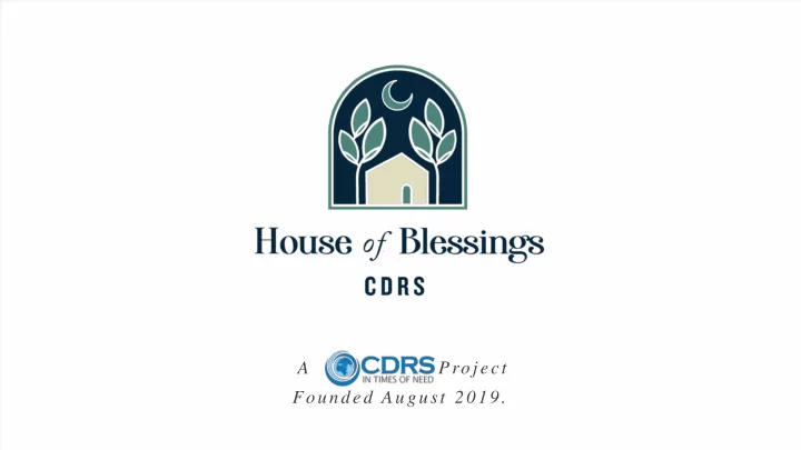 a project founded august 2019