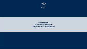 Click to add text  Why audience matters and  impacts have to be the starting point.  GRI Standards