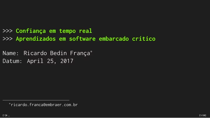gt gt gt confian a em tempo real gt gt gt aprendizados em