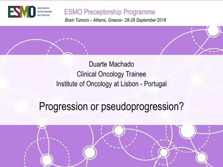 progression or pseudoprogression disclousers no conflict