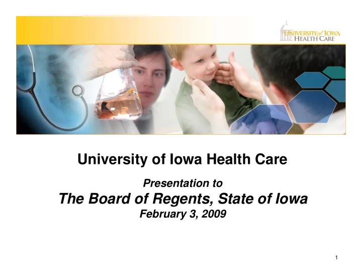 university of iowa health care