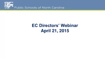 Agenda  1.  Determination Letters  2.   SSIP/Practice Profile  2.   Legislative Updates  4.