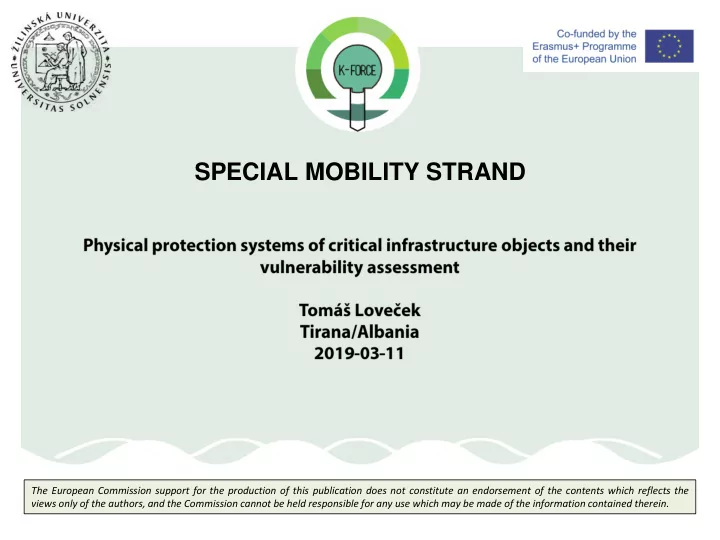 special mobility strand