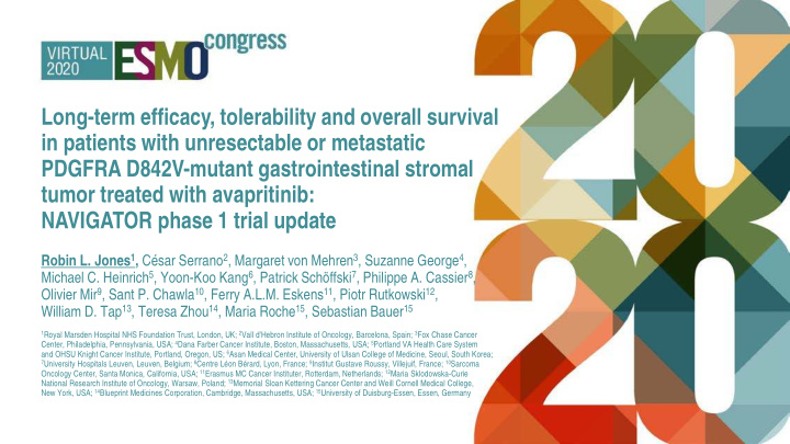 long term efficacy tolerability and overall survival in
