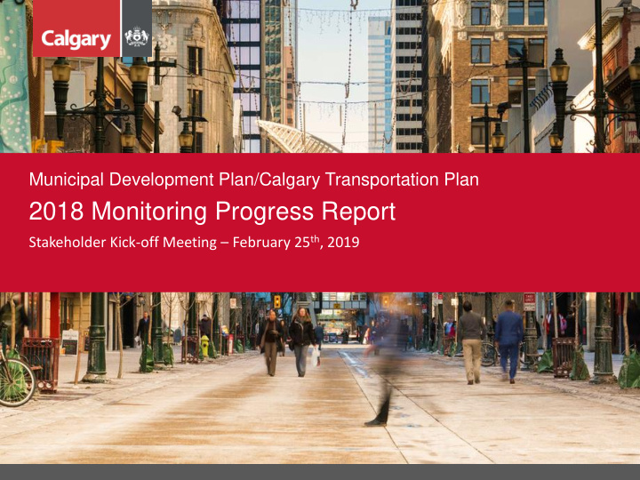 2018 monitoring progress report