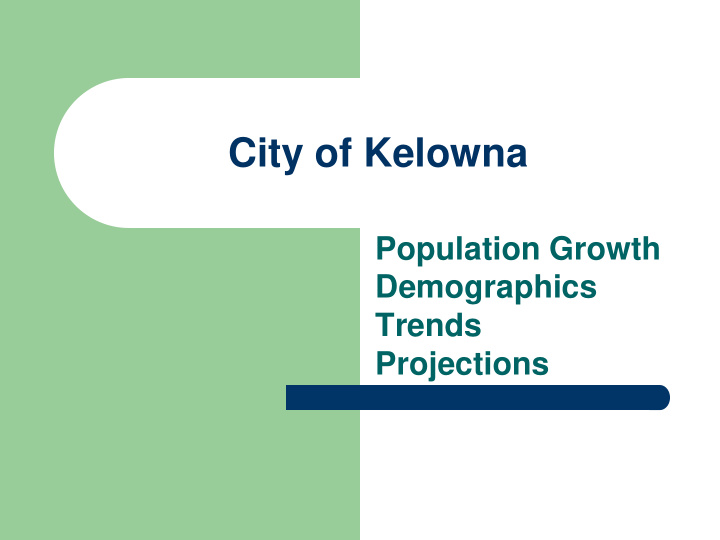 city of kelowna