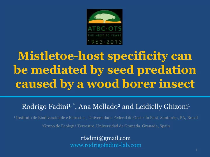 be mediated by seed predation