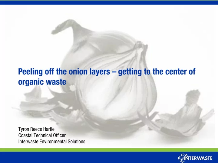 tyron reece hartle coastal technical officer interwaste